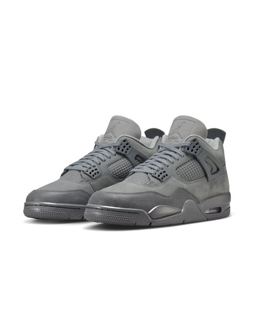Nike Gray 4 Retro Se 'Paris Olympics Wet Cement' for men
