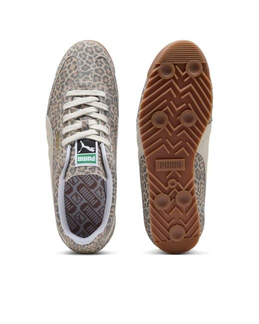 PUMA White Arizona 'Leopard' for men