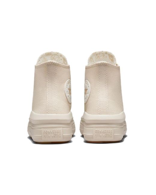 Converse Natural (Wmns) Chuck Taylor All Star Move Platform High 'Golden Elements'