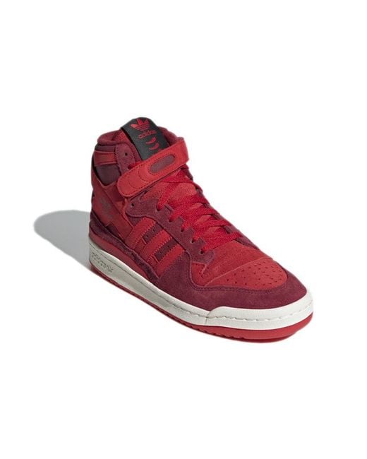Adidas Red Originals Forum 84 High Spicy for men
