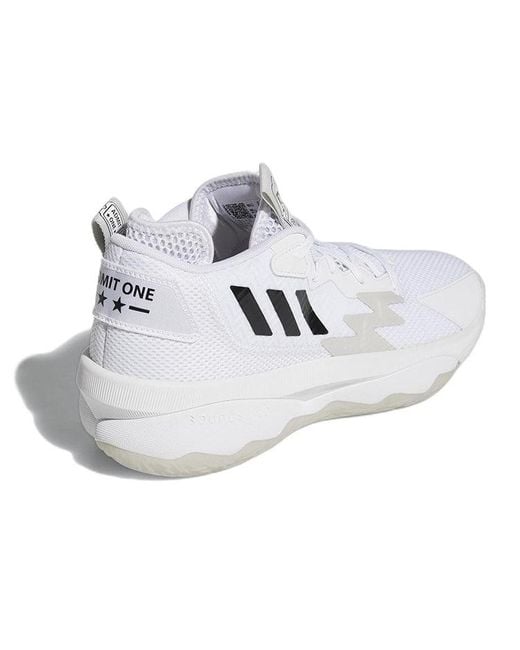 Adidas White Dame 8 'Admit One for men