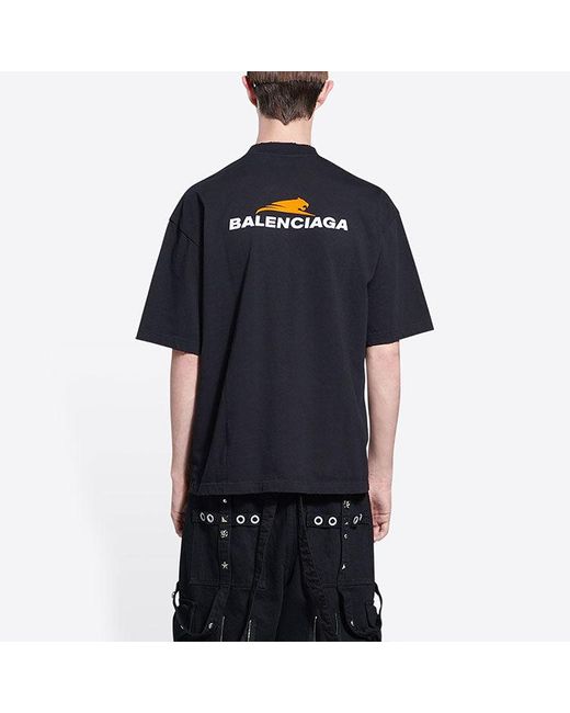 Balenciaga Blue Year Of The Tiger Hoodie Medium Fit for men
