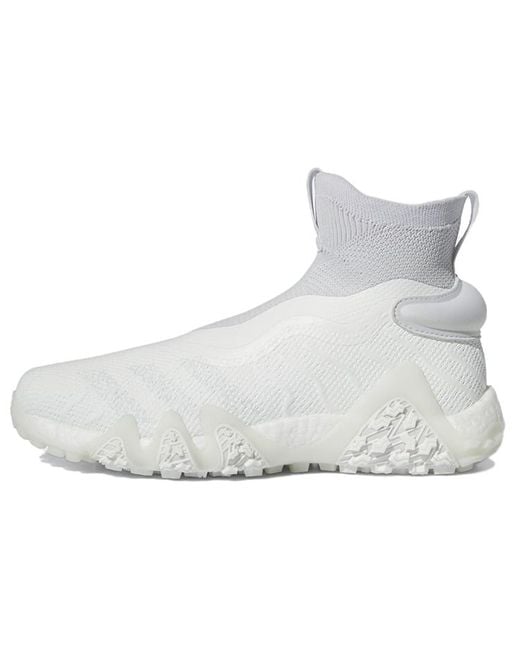 Adidas White Codechaos Laceless Dash' for men