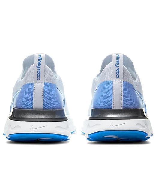 Nike Blue React Infinity Run Flyknit Photo' for men