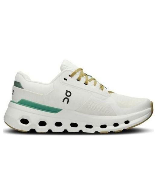 On Shoes White (Wmns) Cloudrunner 2 'Undyed'