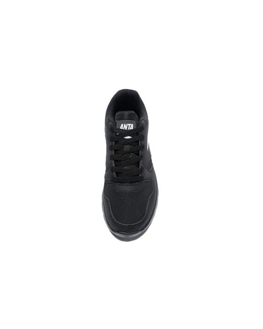 Anta Black Running Shoes for men