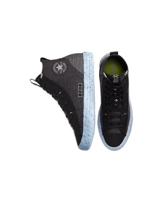 Converse Black Chuck Taylor All Star Crater High for men