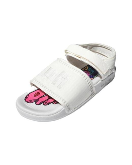 Adidas White X Pharrell Adilette 2.0 Sandal 'Cream' for men