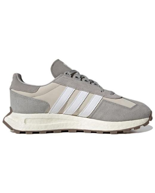 Adidas White Retropy E5 'Dark Solid' for men