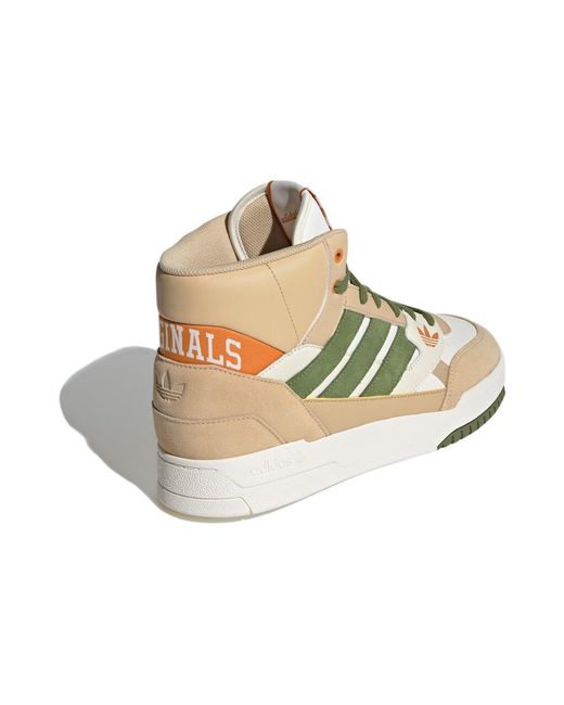 Adidas Green Originals Drop Step 'Tan' for men