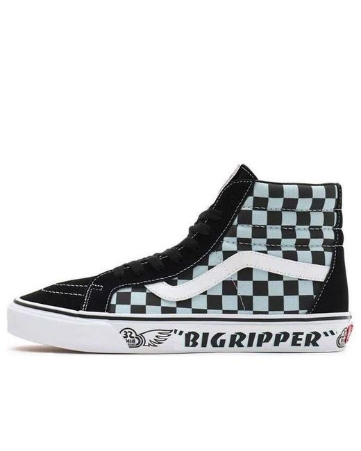 Vans Black Se Bikes X Sk8-Hi Reissue 'Big Ripper for men