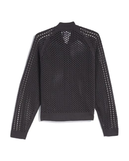 adidas X Clot Fw24 Crochet Track Jacket Asia Sizing Carbon