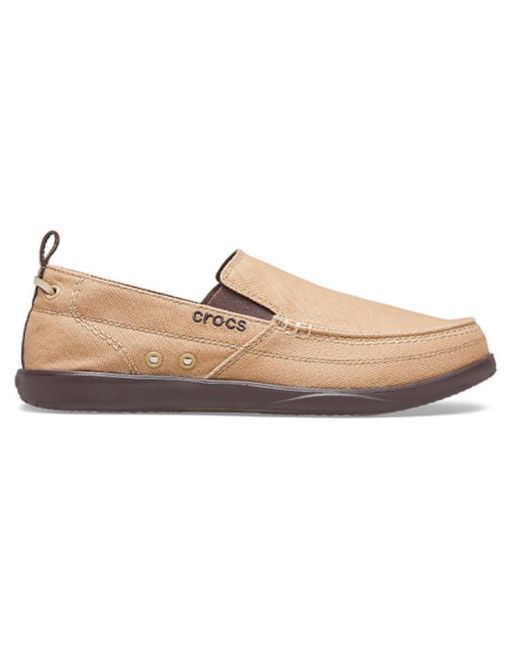 CROCSTM Natural Walu Syn Slate 'Khaki Espresso' for men