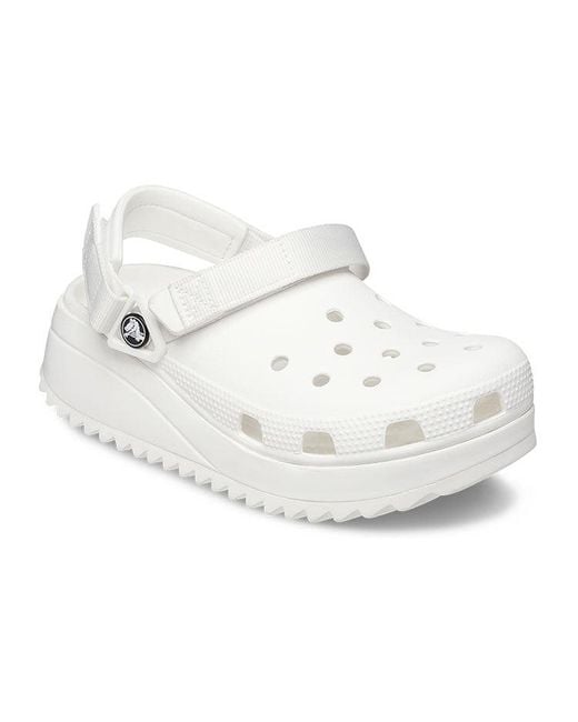 CROCSTM White Classic Hiker Clog 'Triple'