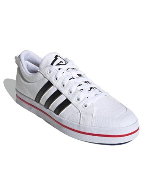 Adidas White Neo Bravada Outdoor Casual Skateboarding Shoes for men