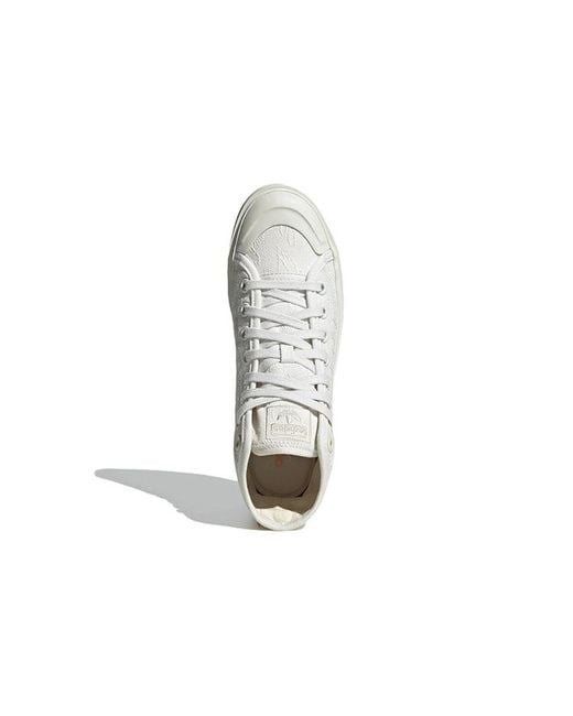 Adidas White (Wmns) Nizza Bonega Mid 'Cream'