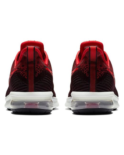 Nike Red Air Max Sequent 4 'University' for men