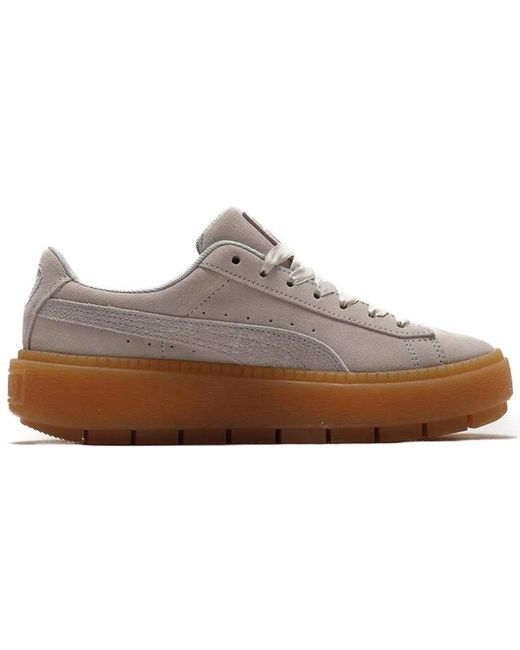 PUMA Brown (Wmns) Track Emboss