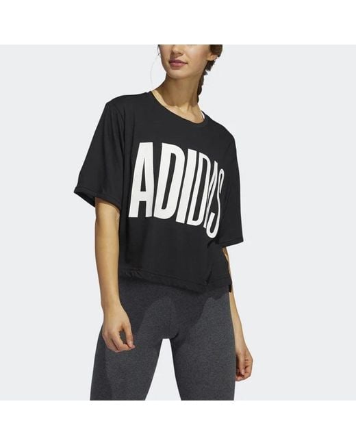 Adidas Black (Wmns) T-Shirt Asia Sizing