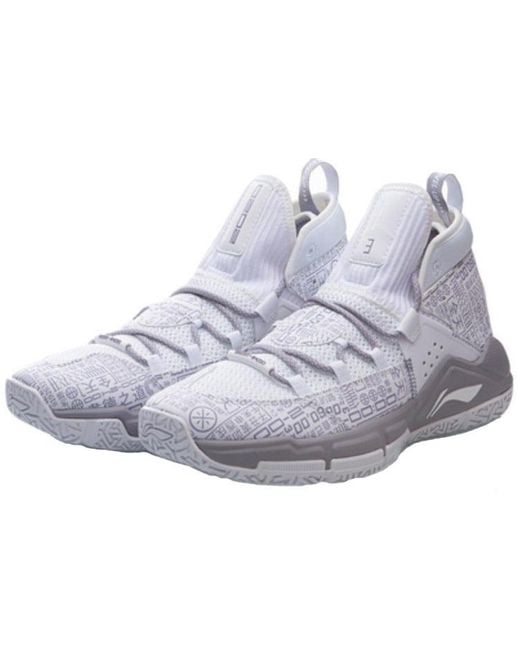 Li-ning Gray All Day 5 Mid-Top for men