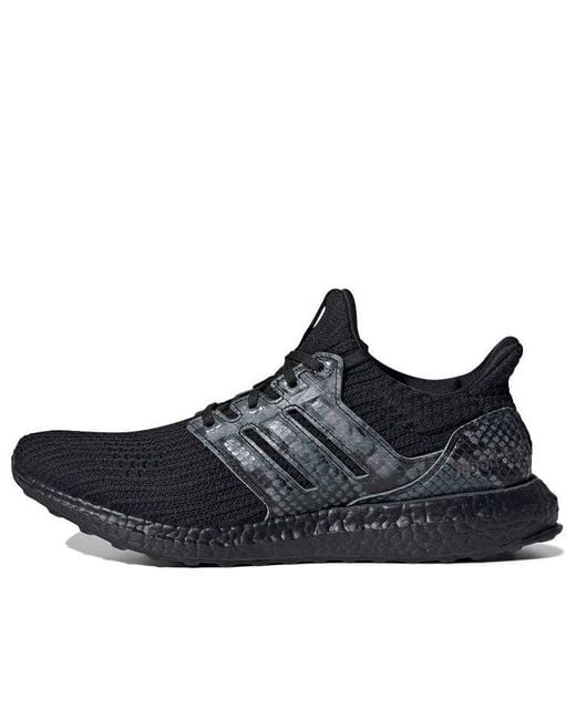 Adidas Black Ultraboost Dna 'Animal Pack for men