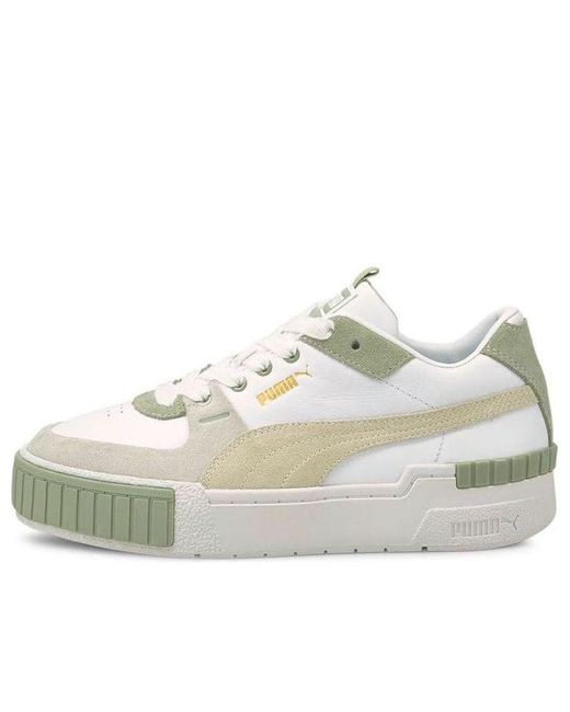 PUMA White (Wmns) Cali Sport 'In Bloom