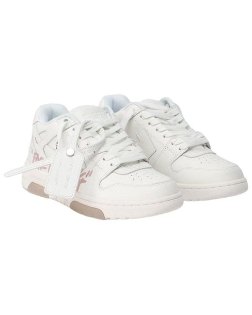 Off-White c/o Virgil Abloh White (Wmns) Out Of Office Low-Top For Walking Sneaker