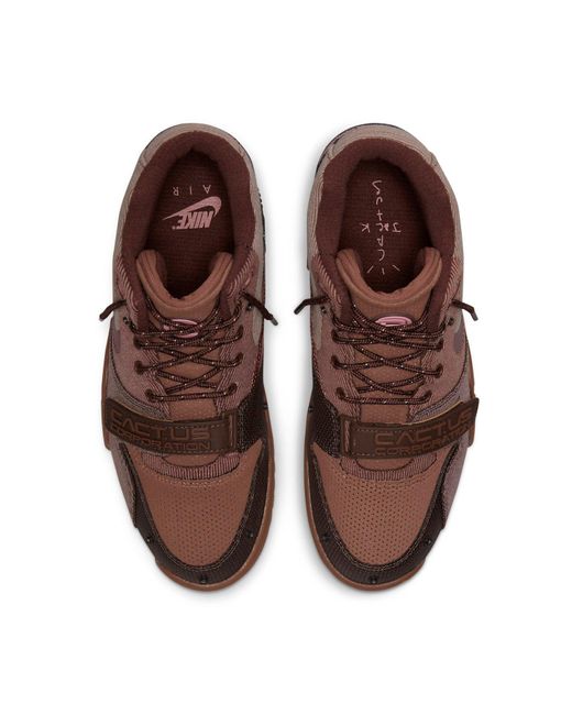 Nike Brown X Travis Scott Air Trainer 1 Sp 'Chocolate' for men