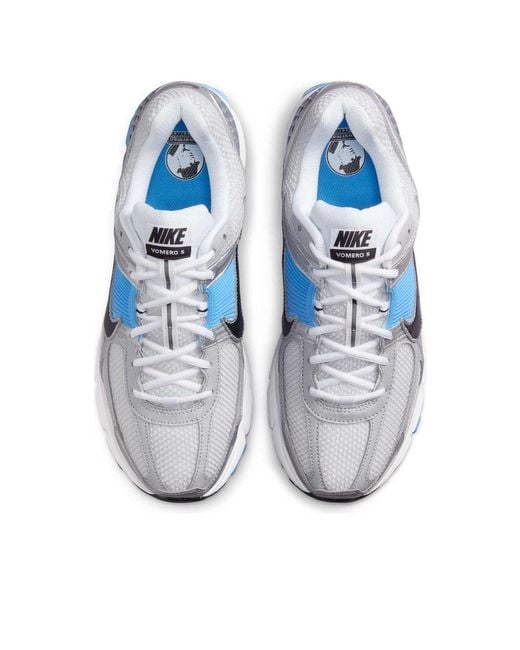 Nike Blue Air Zoom Vomero 5 'Pure Platinum University' for men