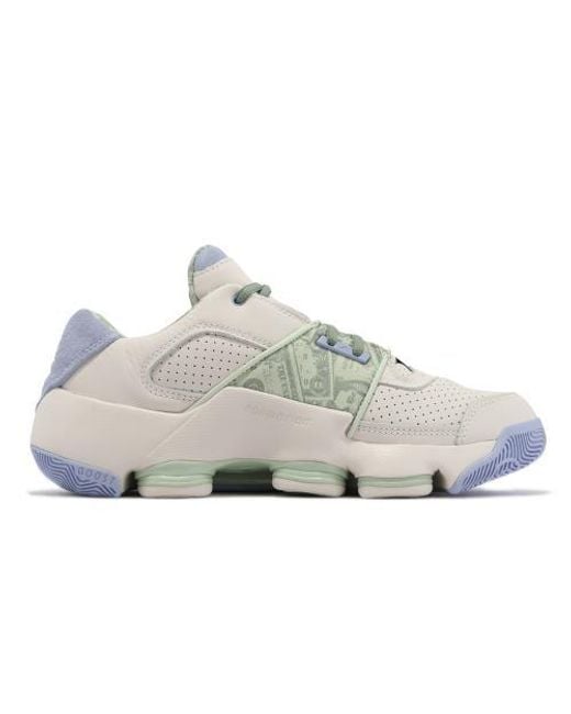 Adidas White Agent Gil Restomod Shoes 'Chalk Linen' for men