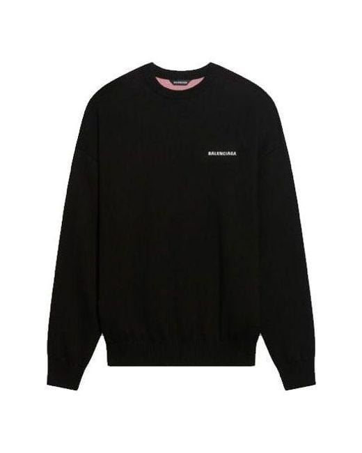 Balenciaga Political Campaign Sweater in Black for Men | Lyst UK