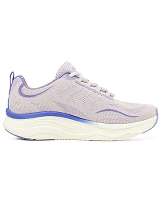 Skechers White (Wmns) Relaxed Fit: D'Lux Fitness