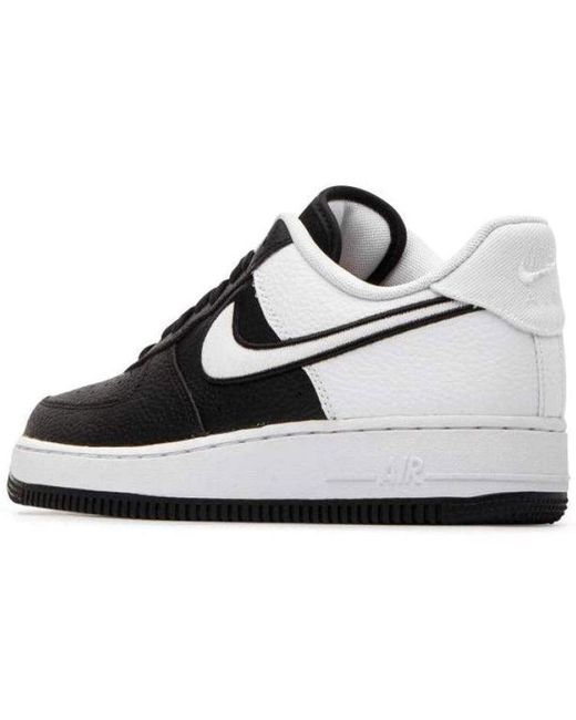 Nike Black Air Force 1 Low '07 Lv8 for men