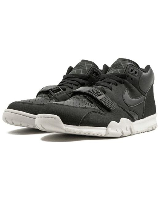 Nike Black Fragment Design X Air Trainer 1 Mid Sp for men