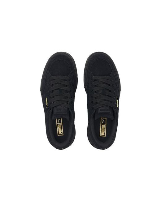 PUMA Black (Wmns) Mayze Stack Suede
