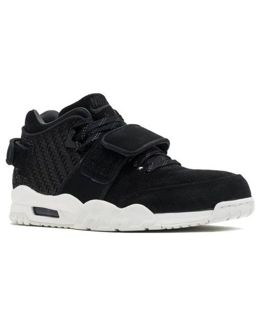 Nike Black Air Trainer Cruz Suede' for men