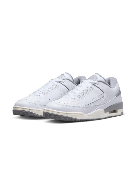 Nike White Jordan 2/3/Cement-Sail Fd0383-101 for men