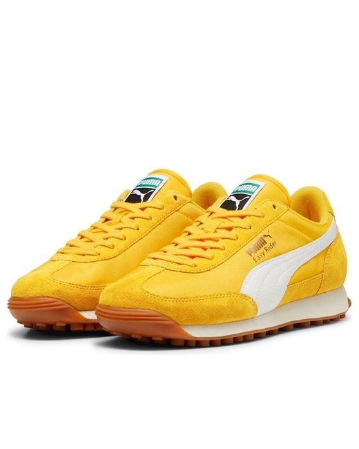 PUMA Yellow Easy Rider Vintage 'Tangerine' for men