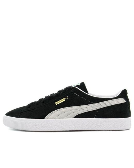 PUMA Black Suede Vintage for men