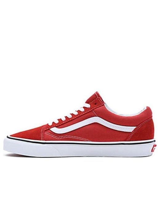 Vans Red Old Skool 'Color Theory for men