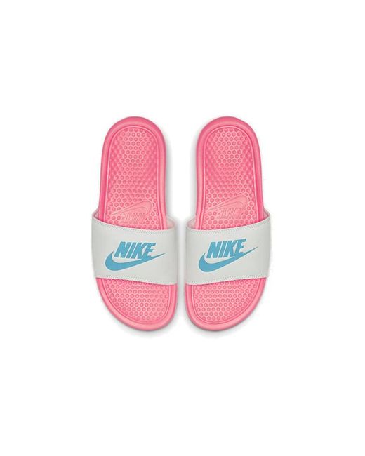 Nike Pink (Wmns) Benassi Jdi 'Sunset Pulse'