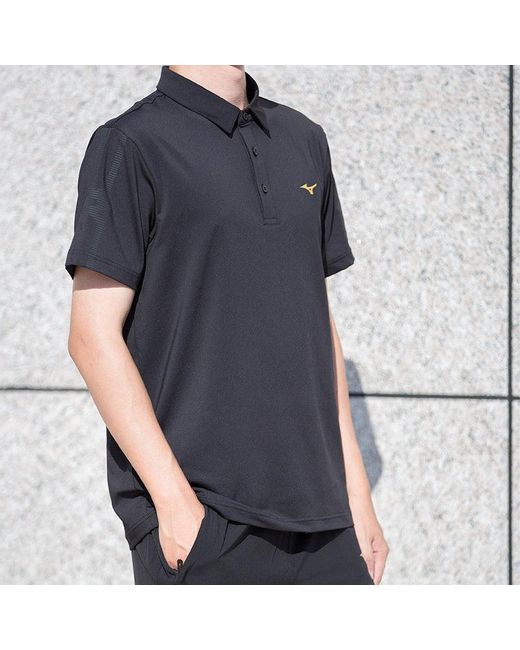 Mizuno Blue Quick Dry Polo Shirt for men