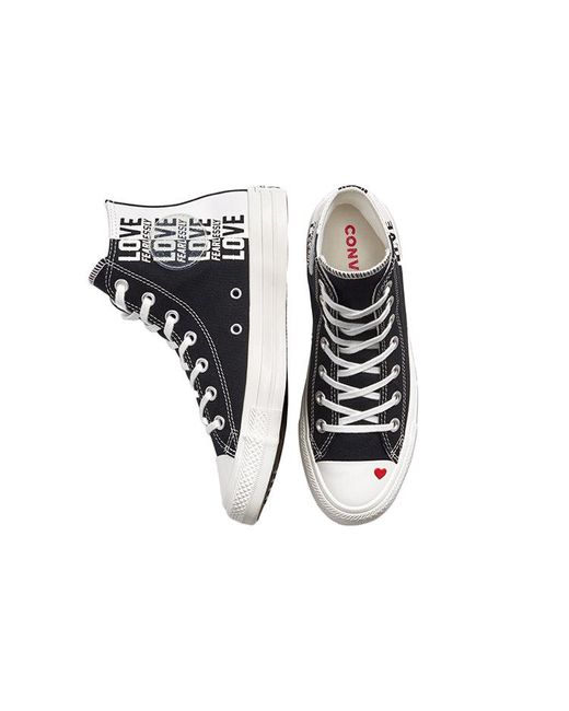Converse Blue (Wmns) Chuck Taylor All Star High 'Love Fearlessly'