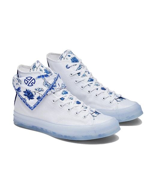 Converse Blue Lay Zhang X Chuck 70 High Porcelain' for men