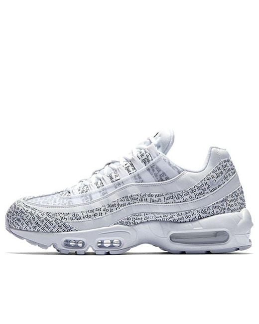 Nike White Air Max 95 'Just Do It' for men