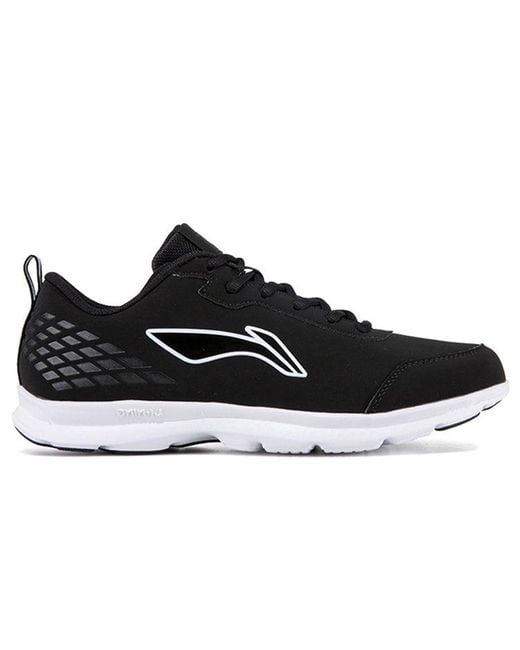 Li-ning Black Running Shoes for men