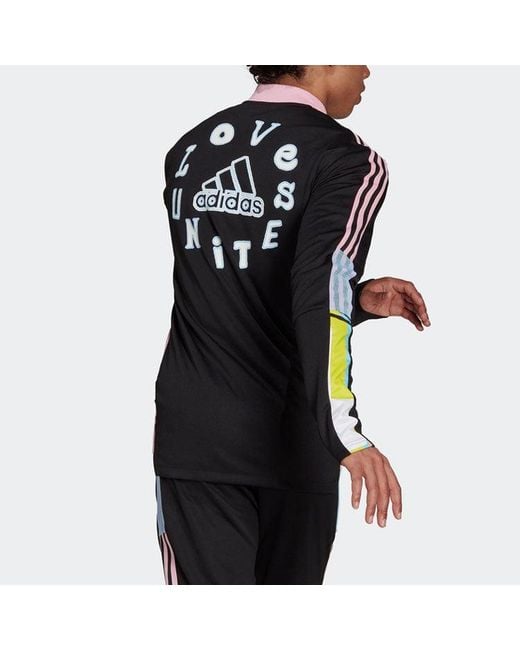 Adidas Blue Colorblock Soccer/Football Sports Jacket for men