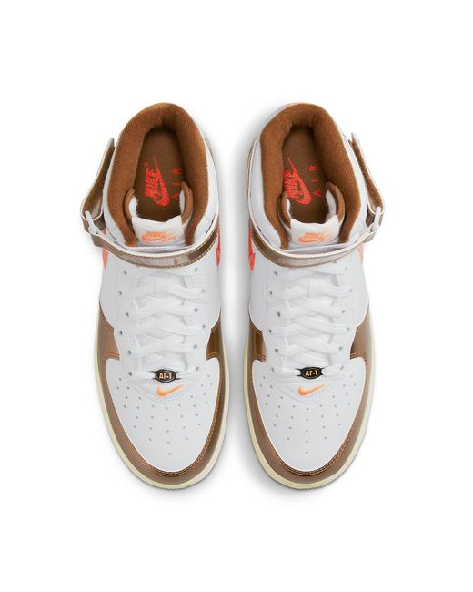 Nike Metallic Air Force 1 Mid Qs 'Ale' for men