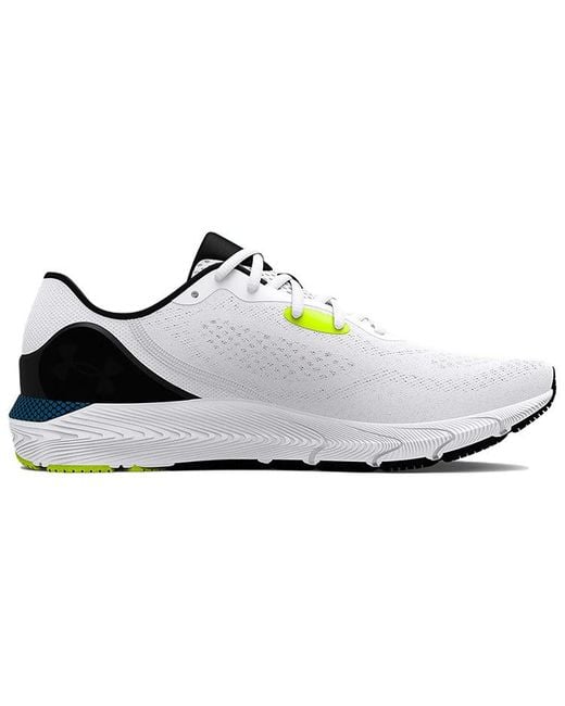 Under Armour White Hovr Sonic 5 High-Vis' for men