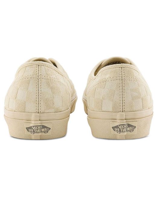 Vans Natural Authentic 'Mono Checkerboard Tan'